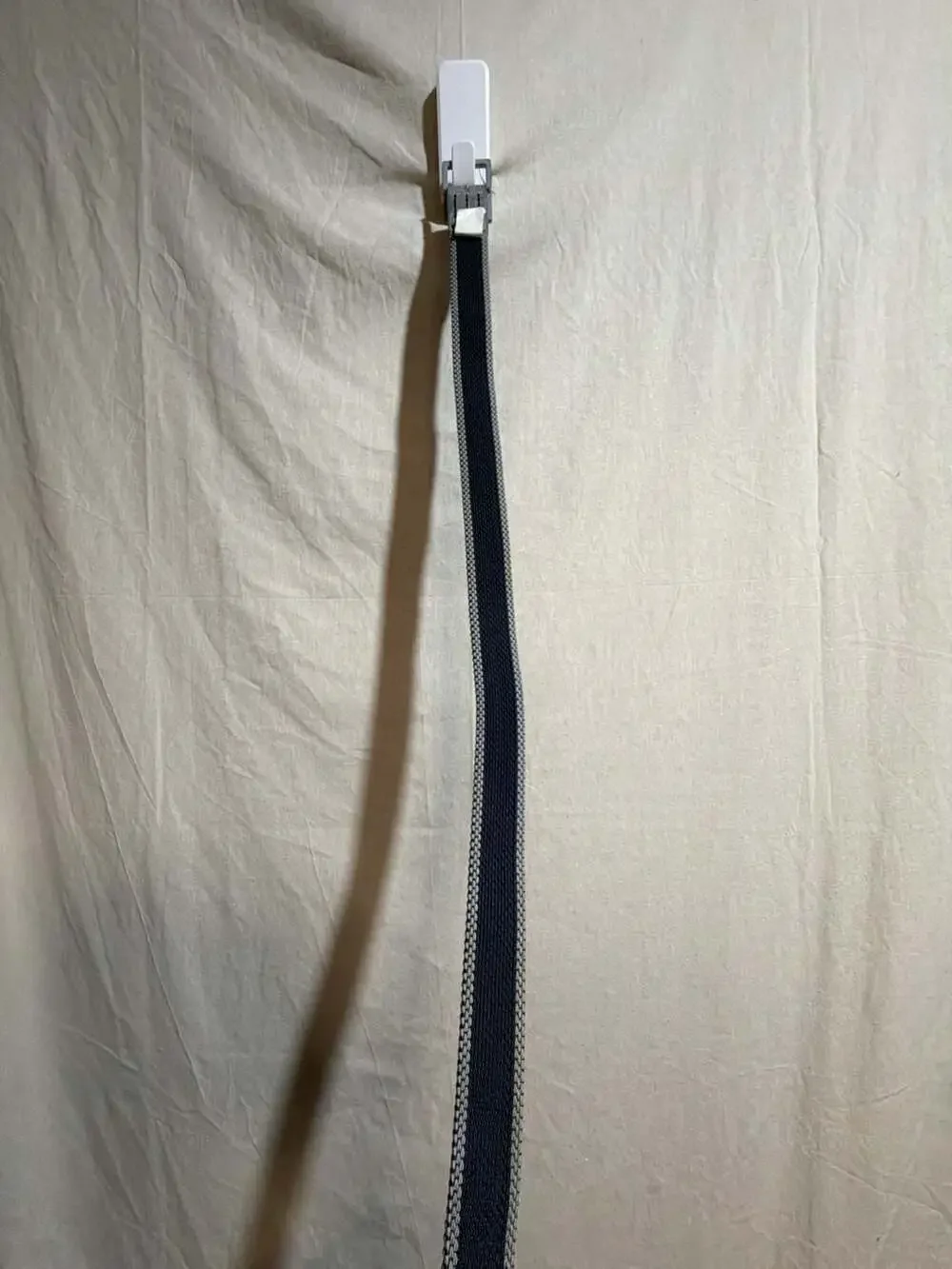 CUATER Men's Gray Woven Stretch Golf Belt XL 4MT047